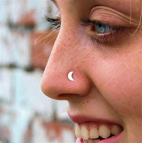 moon nostril piercing